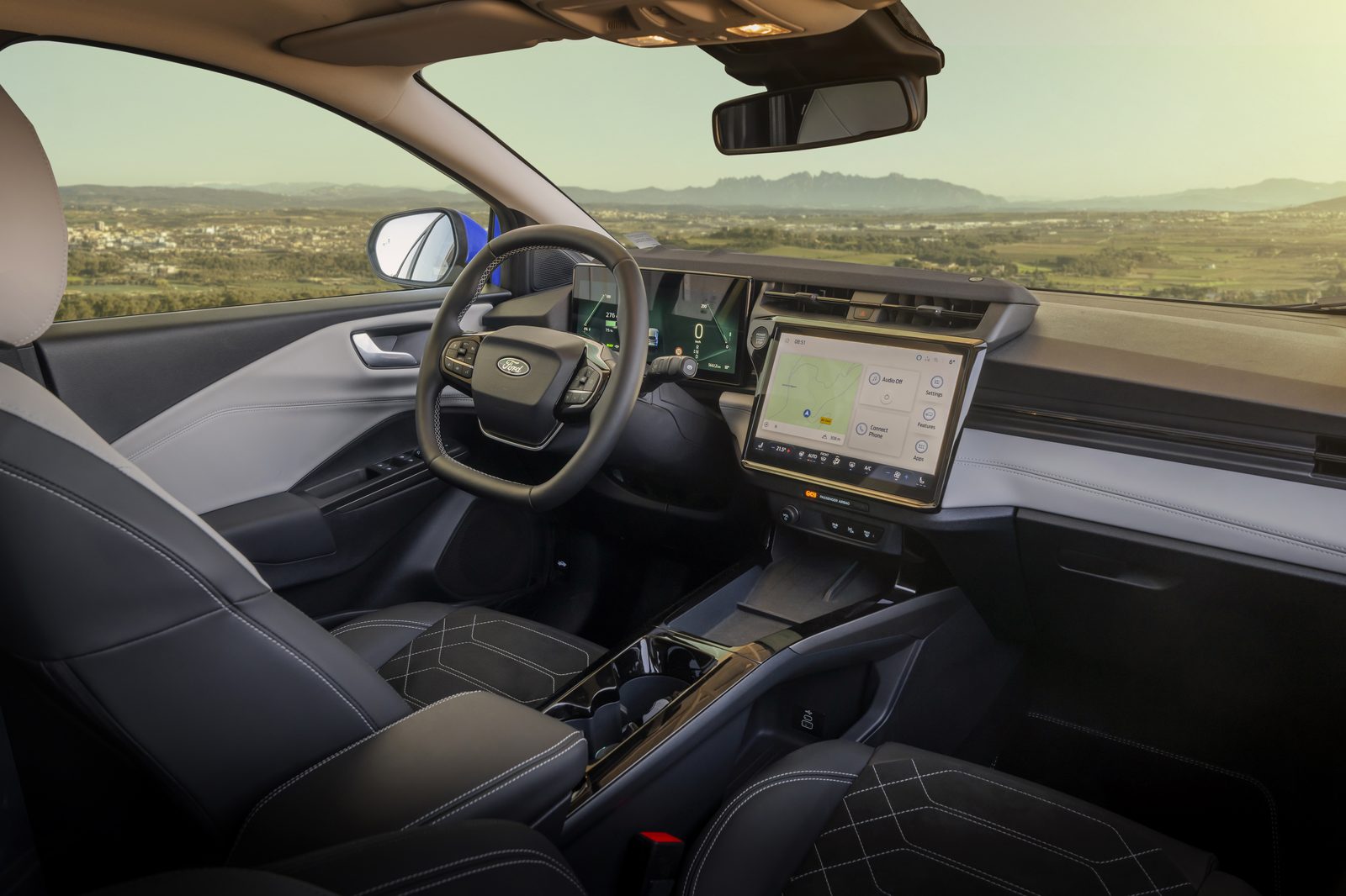 Ford Puma — habitacle & écran tactile 12 pouces